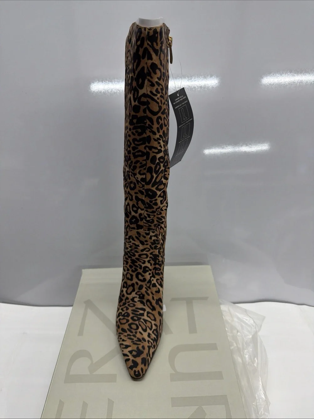 Deesha Knee-High Boot - Dark Brown Leopard Naturalizer